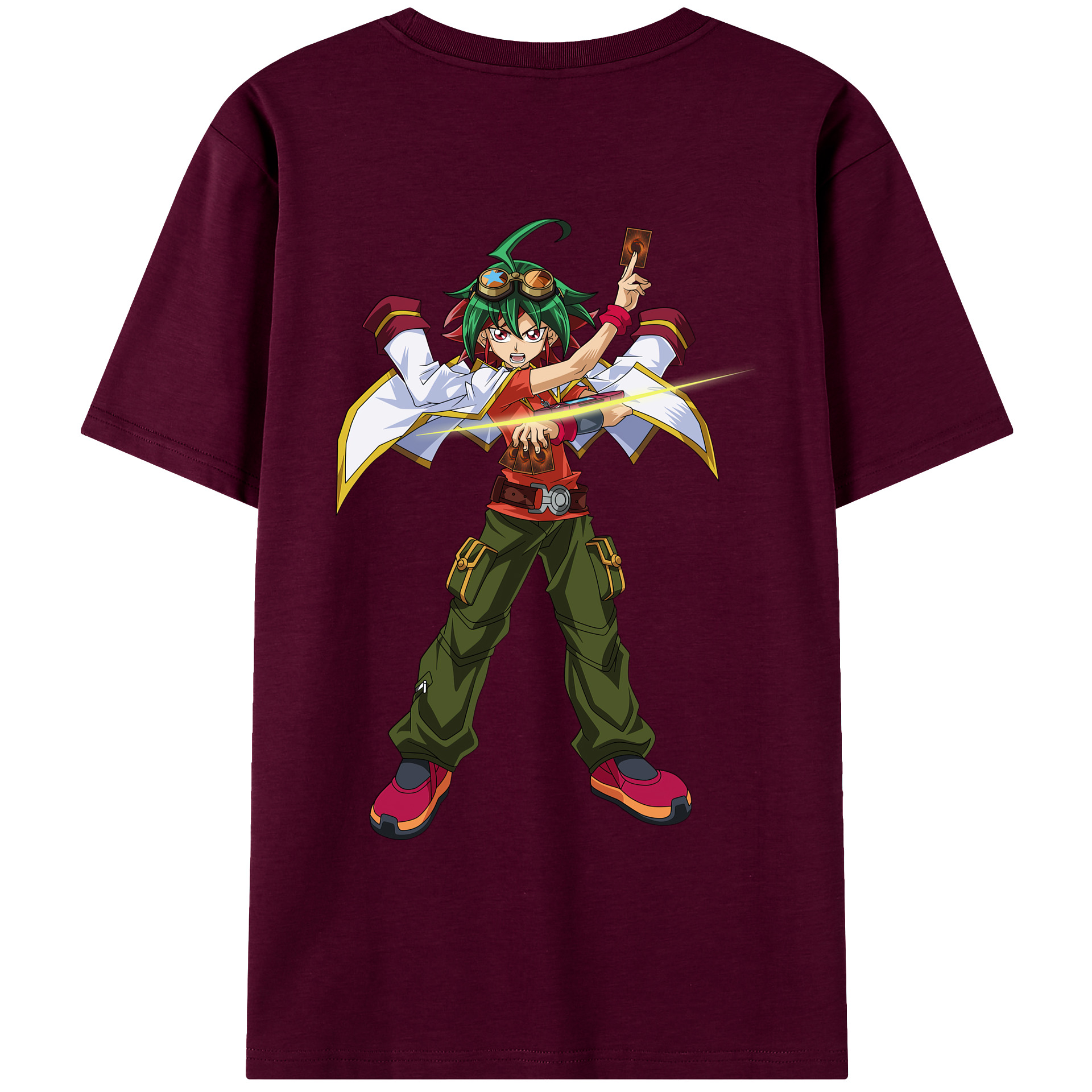 （画像用） 遊☆戯☆王 Yu-Gi-Oh! レディース半袖Tシャツ(バックプリント)